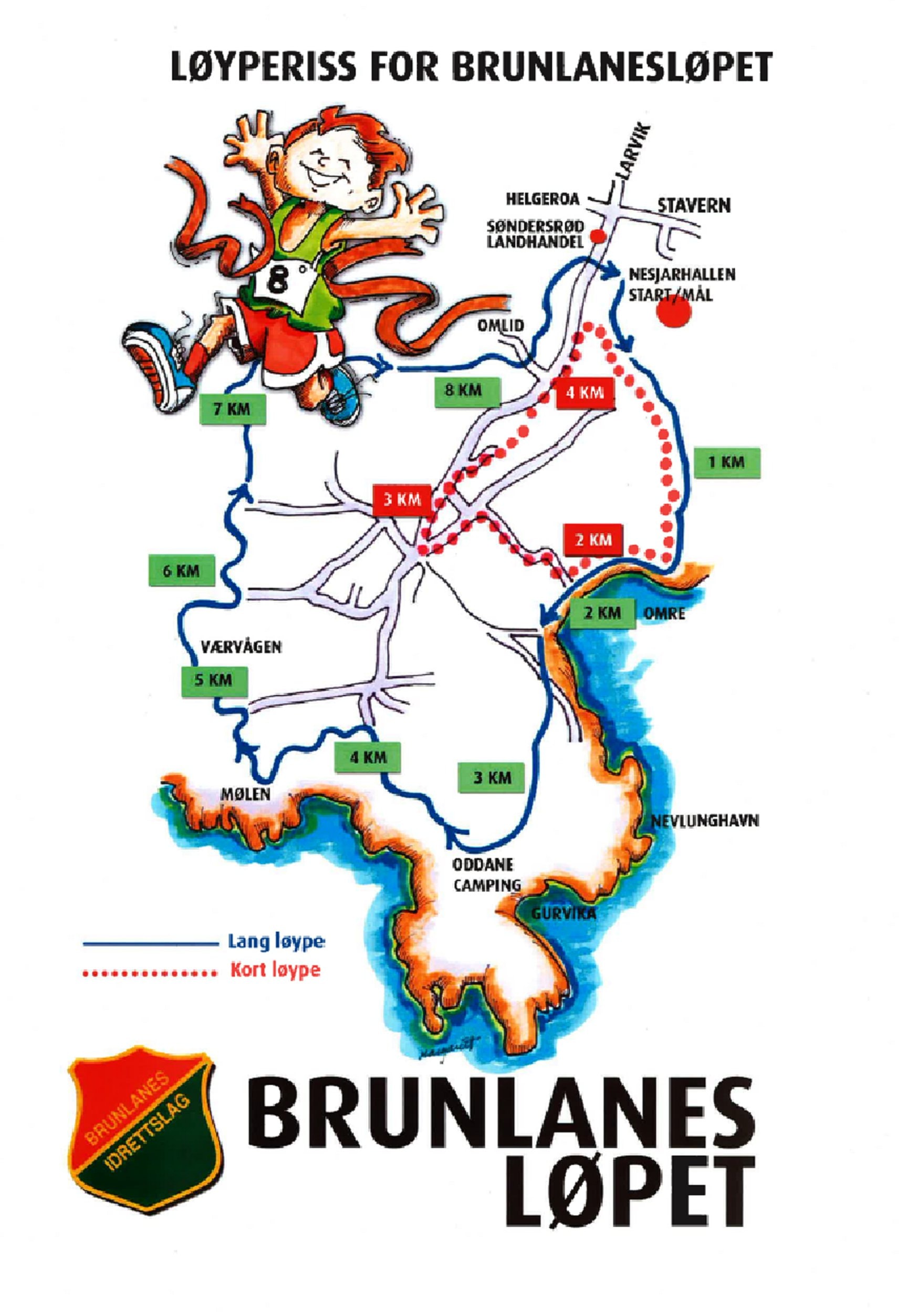 Brunlanesløpet 2021 er dessverre avlyst grunnet Corona